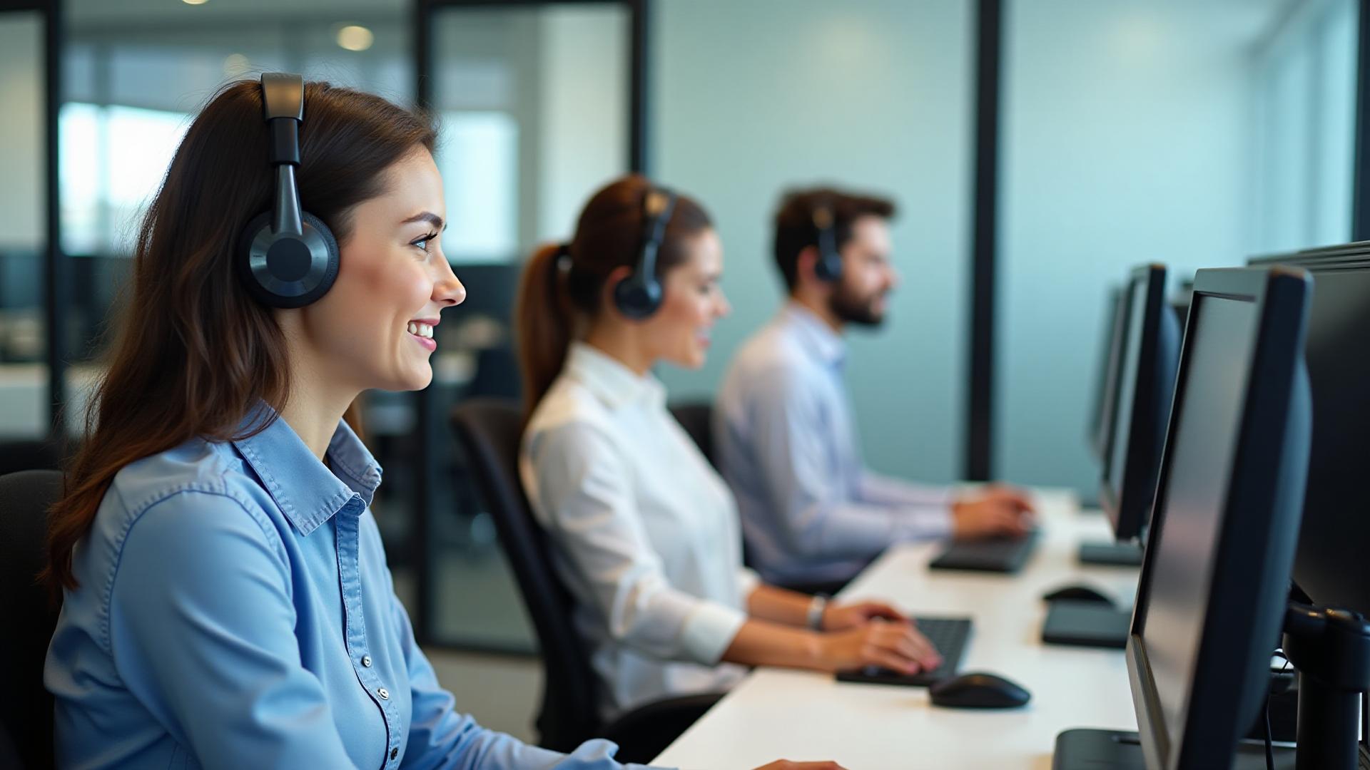Professional customer service and support center